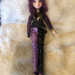 Disney Descendants 2 Enchanted Sea Mal Enchanted 11" Fashion Doll Purple Hair.